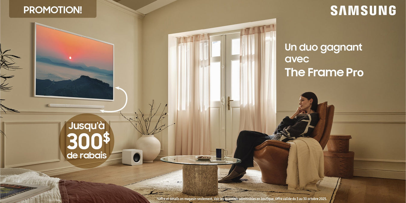 Produits pour la promotion The Frame Pro | SONXPLUS Victoriaville