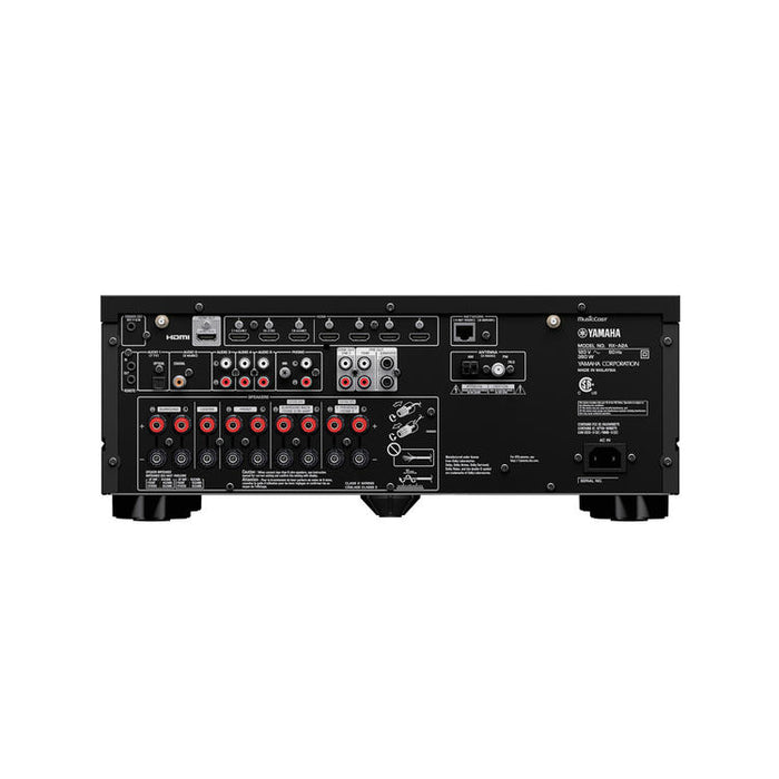 Yamaha RXA6A | Récepteur AV cinéma maison 9.2 - Série Aventage - HDMI 8K - MusicCast - HDR10+ - 150W X 9 avec Zone 3 - Noir-SONXPLUS Victoriaville