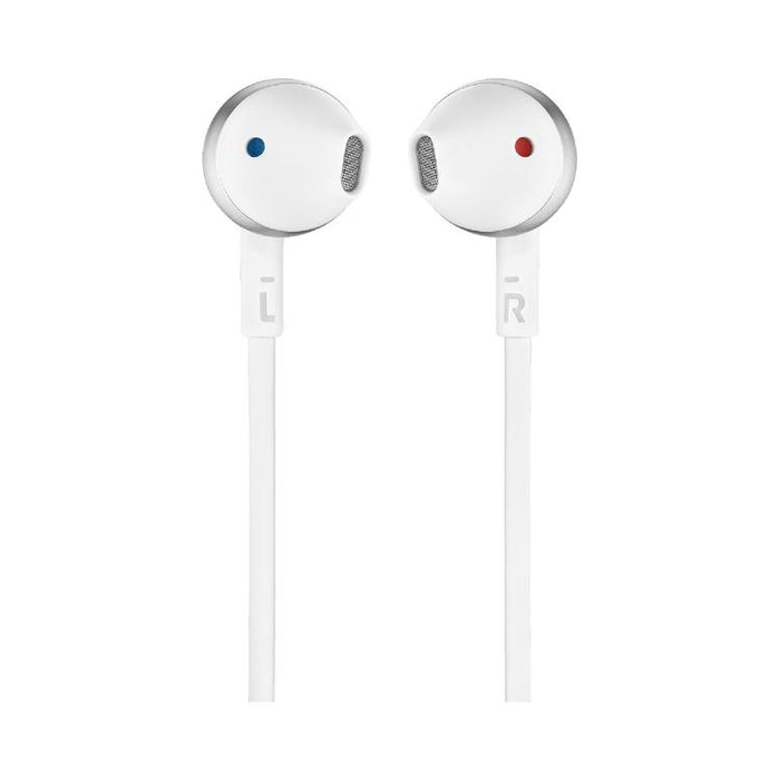 JBL Tune 205 | Écouteurs filaire intra-auriculaires - JBL Pure Bass - Microphone - Chrome-SONXPLUS Victoriaville