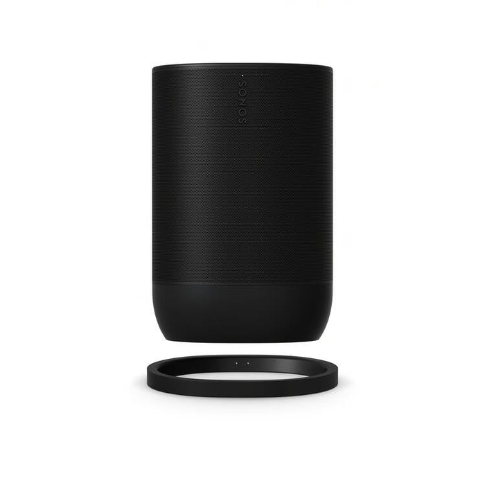 Sonos Move 2 | Wireless Speaker - Stereo - Voice Command - Up to 24 hours autonomy - Black | Sonxplus Victoriaville