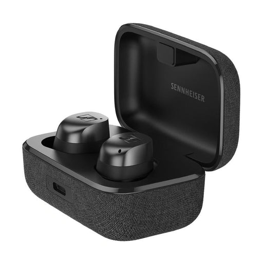 Sennheiser MOMENTUM True Wireless 4 | Écouteurs intra-auriculaires - Sans fil - Réduction adaptative du bruit - Noir/Graphite | Sonxplus Victoriaville