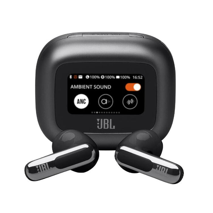 JBL Live Flex 3 | In-ear headphones - Wireless - Noise reduction - 1.45" touch screen - Black | SONXPLUS Victoriaville