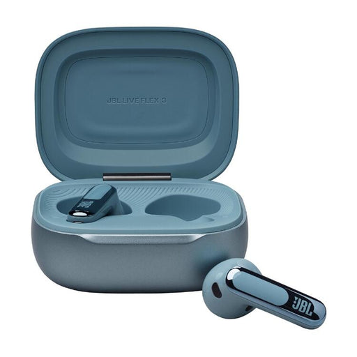 JBL Live Flex 3 | Écouteurs intra-auriculaire - Sans fil - Réduction de bruit - Écran tactile 1,45" - Bleu | SONXPLUS Victoriaville