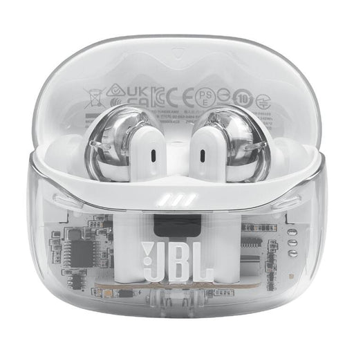 JBL Tune Beam 2 | Écouteurs intra-auriculaires - 100% Sans fil - Bluetooth - Smart Ambient - 6 Microphones - Blanc Fantôme | SONXPLUS Victoriaville