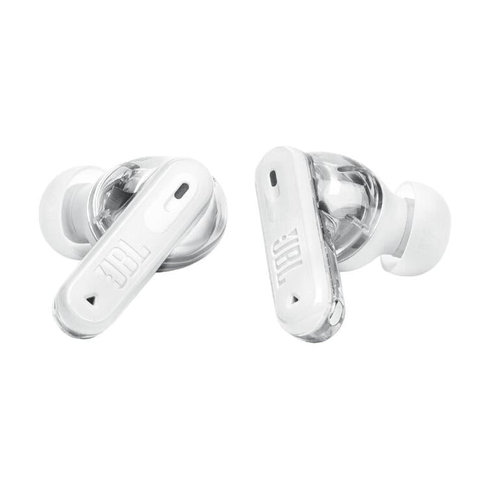 JBL Tune Beam 2 | Écouteurs intra-auriculaires - 100% Sans fil - Bluetooth - Smart Ambient - 6 Microphones - Blanc Fantôme | SONXPLUS Victoriaville