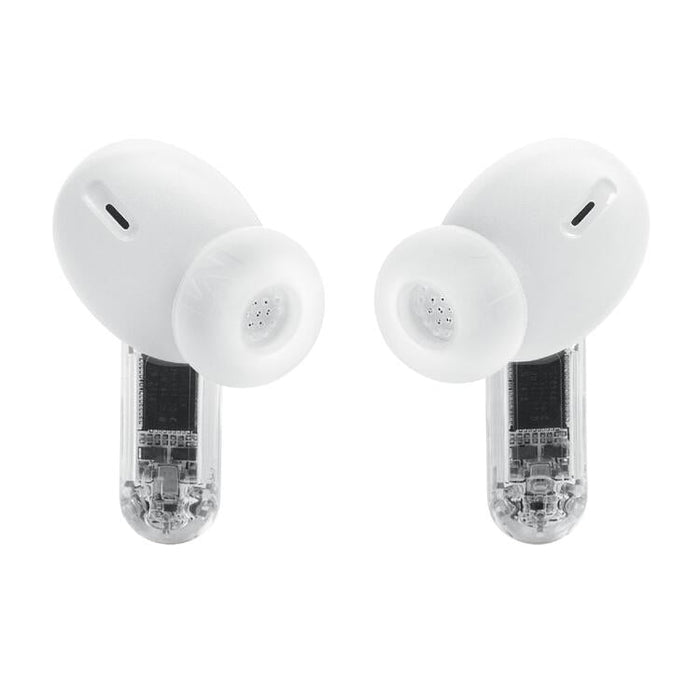 JBL Tune Beam 2 | Écouteurs intra-auriculaires - 100% Sans fil - Bluetooth - Smart Ambient - 6 Microphones - Blanc Fantôme | SONXPLUS Victoriaville