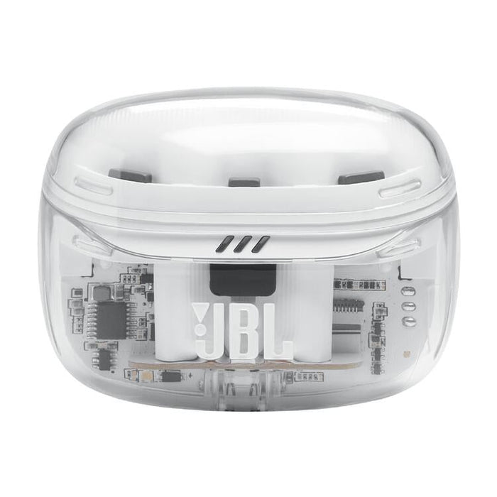 JBL Tune Beam 2 | Écouteurs intra-auriculaires - 100% Sans fil - Bluetooth - Smart Ambient - 6 Microphones - Blanc Fantôme | SONXPLUS Victoriaville