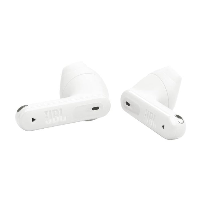 JBL Tune Flex 2 | Écouteurs intra-auriculaires - 100% Sans fil - Bluetooth - Réduction de bruit - 6 Microphones - IP54 - Blanc-SONXPLUS Victoriaville