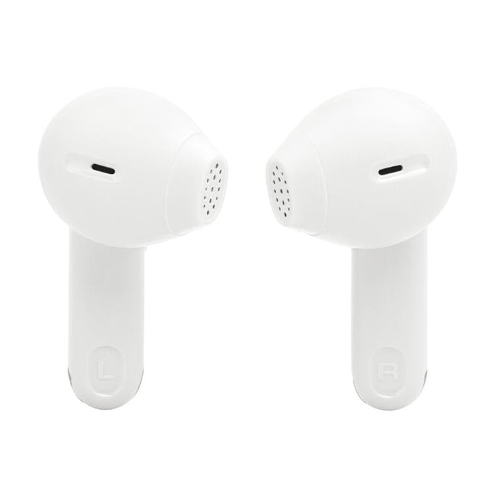 JBL Tune Flex 2 | Écouteurs intra-auriculaires - 100% Sans fil - Bluetooth - Réduction de bruit - 6 Microphones - IP54 - Blanc-SONXPLUS Victoriaville