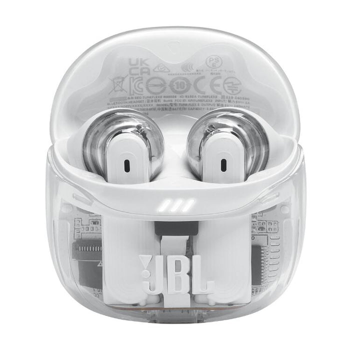 JBL Tune Flex 2 | In-Ear Headphones - 100% Wireless - Bluetooth - Noise Reduction - 6 Microphones - IP54 - Phantom White | SONXPLUS Victoriaville