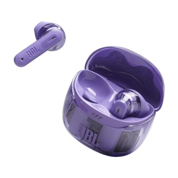 JBL Tune Flex 2 | Écouteurs intra-auriculaires - 100% Sans fil - Bluetooth - Réduction de bruit - 6 Microphones - IP54 - Mauve Fantôme | SONXPLUS Victoriaville