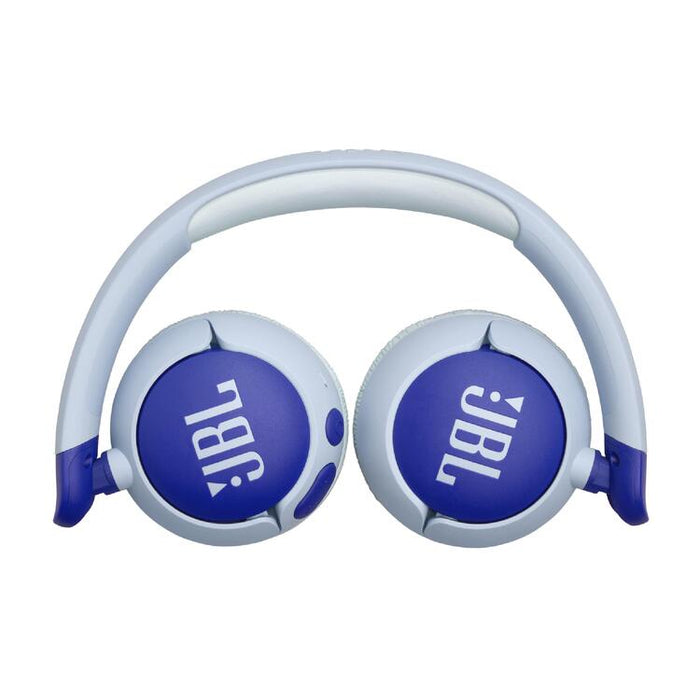 JBL JR 320BT | Écouteurs sans fil circum-auriculaires pour enfant - Bluetooth - JBL Safe Sound - Microphone - Bleu | SONXPLUS Victoriaville