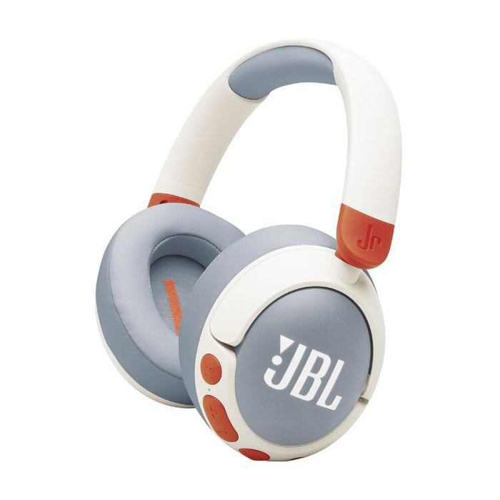 JBL JR 470NC | On-Ear Headphones for Children - Wireless - Bluetooth - White-SONXPLUS Victoriaville