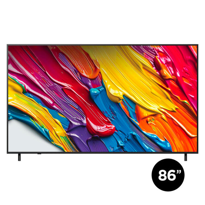 LG 86QNED82AUA | Téléviseur 86" QNED 4K - UHD 4K - Série QNED82A - 60Hz - Processeur IA a7 4K Gen8 - Noir | Sonxplus Victoriaville