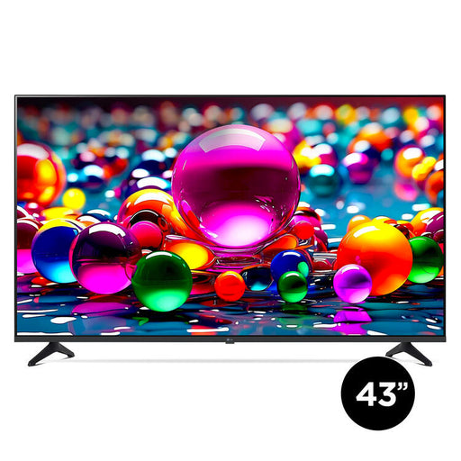 LG 43UA7700PUB | Téléviseur 43" - 4K Ultra HD - DEL - Série UA7700 - HDR - Smart WebOS - 60 Hz natif - Processeur IA a7 Gen8 4K - Noir | Sonxplus Victoriaville