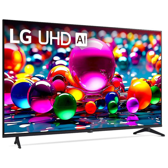 LG 43UA7700PUB | Téléviseur 43" - 4K Ultra HD - DEL - Série UA7700 - HDR - Smart WebOS - 60 Hz natif - Processeur IA a7 Gen8 4K - Noir | Sonxplus Victoriaville