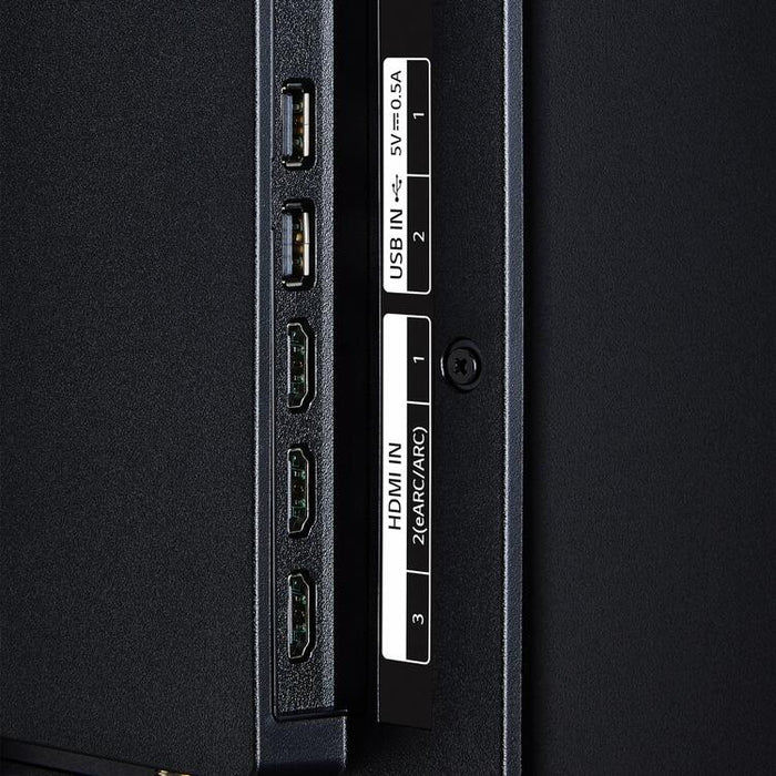 LG 50UA7700PUB | Téléviseur 50" - 4K Ultra HD - DEL - Série UA7700 - HDR - Smart WebOS - 60 Hz natif - Processeur IA a7 Gen8 4K - Noir | Sonxplus Victoriaville