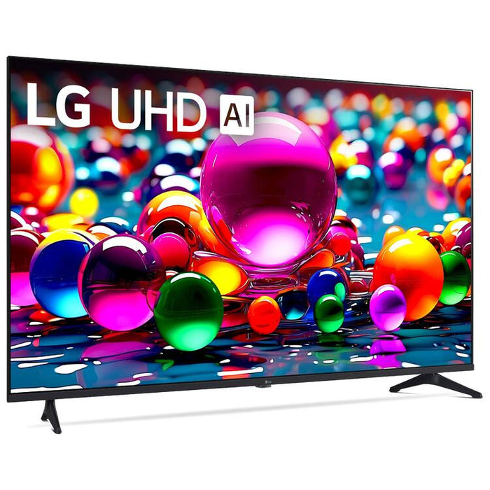 LG 55UA7700PUB | Téléviseur 55" - 4K Ultra HD - DEL - Série UA7700 - HDR - Smart WebOS - 60 Hz natif - Processeur IA a7 Gen8 4K - Noir | Sonxplus Victoriaville