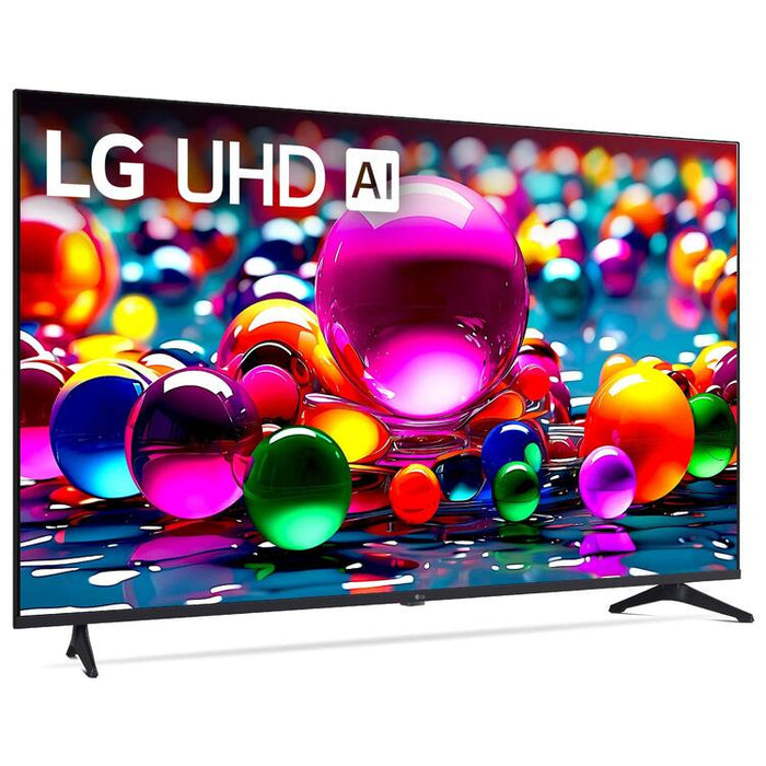 LG 65UA7700PUB | Téléviseur 65" - 4K Ultra HD - DEL - Série UA7700 - HDR - Smart WebOS - 60 Hz natif - Processeur IA a7 Gen8 4K - Noir | Sonxplus Victoriaville