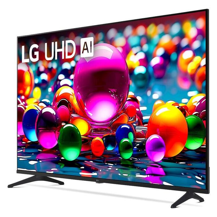 LG 65UA7700PUB | Téléviseur 65" - 4K Ultra HD - DEL - Série UA7700 - HDR - Smart WebOS - 60 Hz natif - Processeur IA a7 Gen8 4K - Noir | Sonxplus Victoriaville
