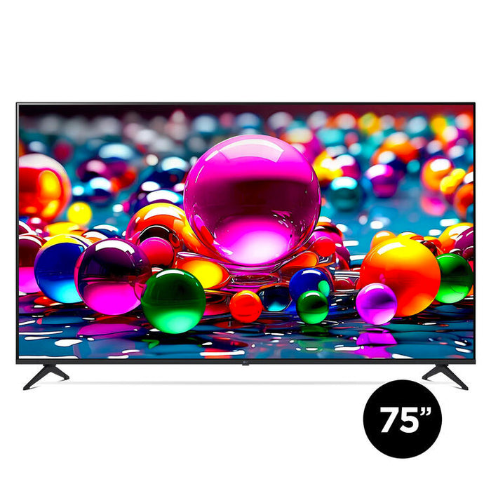 LG 75UA7700PUA | 75" Television - 4K Ultra HD - LED - UA7700 Series - HDR - Smart WebOS - 60 Hz native - Processor IA a7 Gen8 4K - Black | SONXPLUS Victoriaville