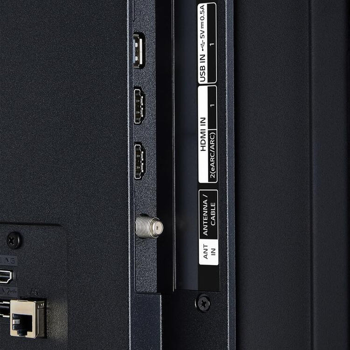 LG 75UA7700PUA | Téléviseur 75" - 4K Ultra HD - DEL - Série UA7700 - HDR - Smart WebOS - 60 Hz natif - Processeur IA a7 Gen8 4K - Noir | Sonxplus Victoriaville