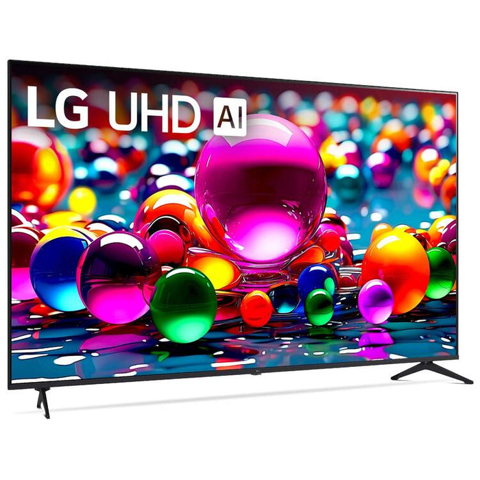 LG 86UA7700PUA | Téléviseur 86" - 4K Ultra HD - DEL - Série UA7700 - HDR - Smart WebOS - 60 Hz natif - Processeur IA a7 Gen8 4K - Noir | Sonxplus Victoriaville