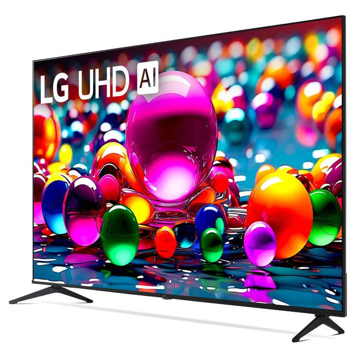 LG 86UA7700PUA | Téléviseur 86" - 4K Ultra HD - DEL - Série UA7700 - HDR - Smart WebOS - 60 Hz natif - Processeur IA a7 Gen8 4K - Noir | Sonxplus Victoriaville