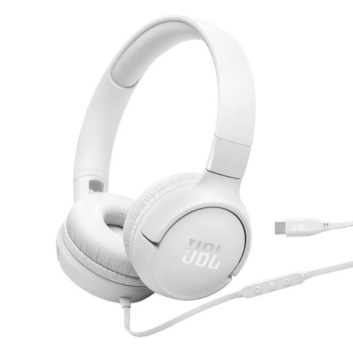 JBL Tune 520C | Écouteurs Supra-auriculaires - USB-C - Bluetooth - Blanc | SONXPLUS Victoriaville