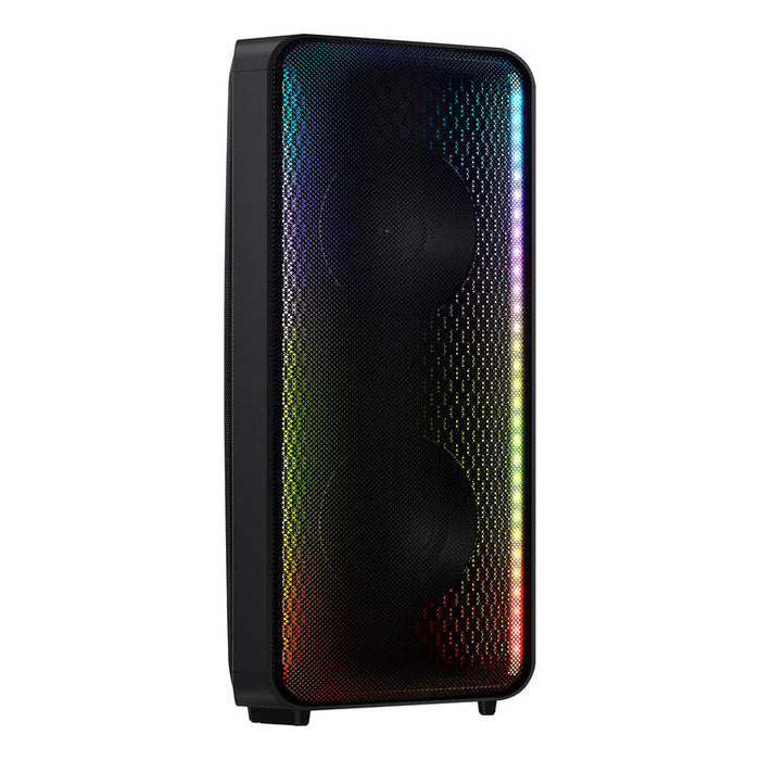 Samsung MX-ST40B | Powerful portable speaker - Sound tower - Bluetooth - 160W - Bidirectional - LED lights - Multiple Bluetooth connection - Black-Sonxplus Victo/Thetford