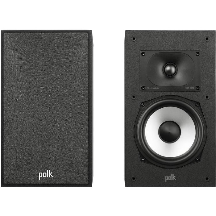 Polk Monitor XT20 | Bookshelf Speakers - Hi-Res Audio Certified - Compact - Black - Pair-Sonxplus Victo/Thetford
