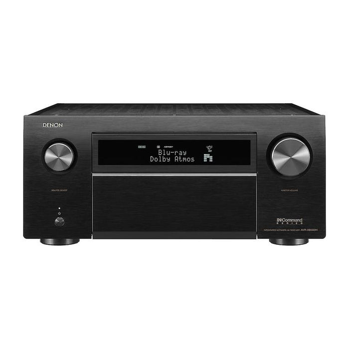 Denon AVRX8500HA & HOME250 | Ensemble Récepteur AV 13.2 canaux et haut-parleur sans-fil - Cinéma maison - Bluetooth - Wi-Fi - 8K - HEOS - Noir-Sonxplus Victo/Thetford
