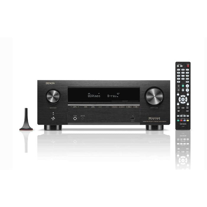 Denon AVRX3800H & HOME250 | Récepteur AV 9 canaux et haut-parleur sans-fil - Cinéma maison - Auro 3D - 8K - HEOS - Noir-Sonxplus Victo/Thetford