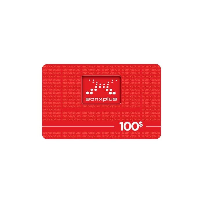 Carte cadeau 100 $-Sonxplus Victo/Thetford