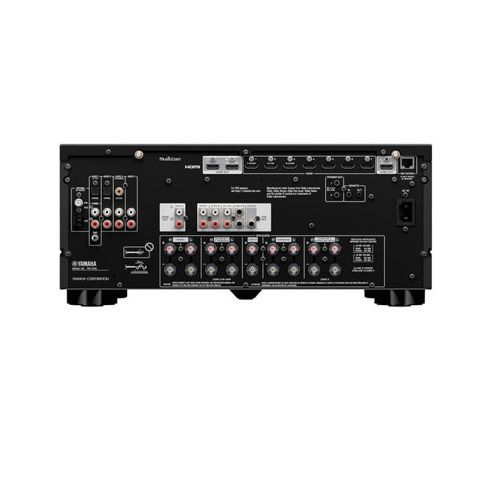 Yamaha RXA4A | Récepteur AV cinéma maison 7.2 - Série Aventage - HDMI 8K - MusicCast - HDR10+ - 100W à 7.2 canaux - Zone 2 - Noir-SONXPLUS Victoriaville