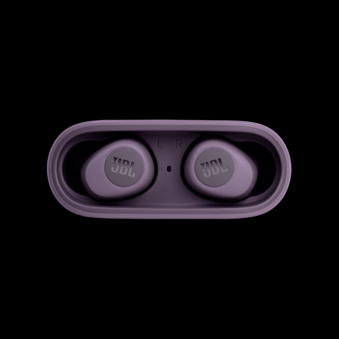JBL Vibe 100TWS | 100% Wireless In-Ear Headphones - Bluetooth - Sound Isolation - Microphone - Violet-SONXPLUS Victoriaville