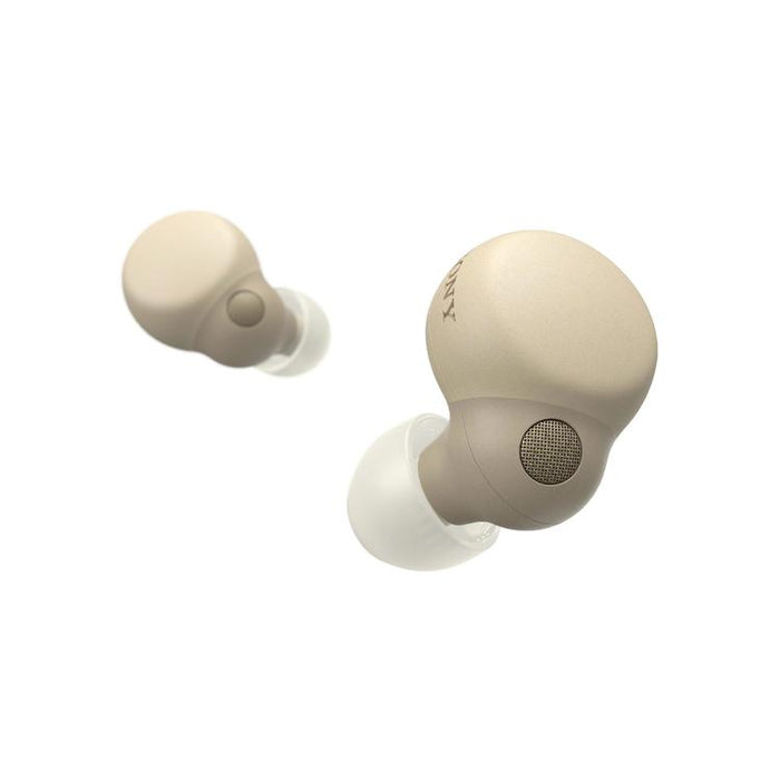 Sony WFLS900N | In-Ear Headphones - LinkBuds - 100% Wireless - Bluetooth - Microphone - Active Noise Cancellation - Cream-SONXPLUS Victoriaville