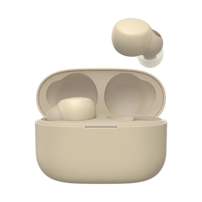 Sony WFLS900N | In-Ear Headphones - LinkBuds - 100% Wireless - Bluetooth - Microphone - Active Noise Cancellation - Cream-SONXPLUS Victoriaville