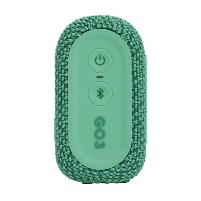 JBL Go 3 Eco | Mini Haut-parleur - Ultra-portable - Bluetooth - IP67 - Vert-SONXPLUS Victoriaville