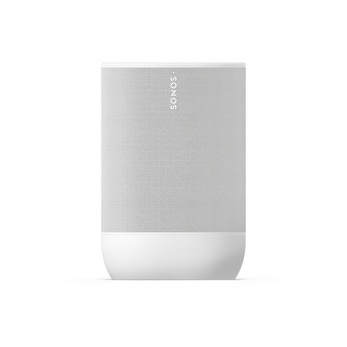 Sonos Move 2 | Wireless Speaker - Stereo - Voice Command - Up to 24 hours autonomy - White | Sonxplus Victoriaville