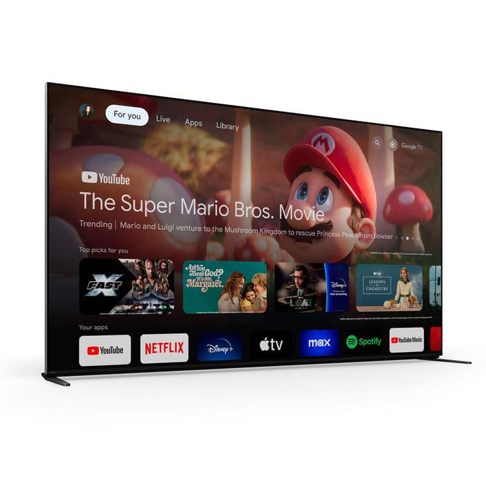 Sony BRAVIA9 K-85XR90 | 85" Television - Mini LED - XR90 Series - 4K HDR - Google TV | Sonxplus Victoriaville