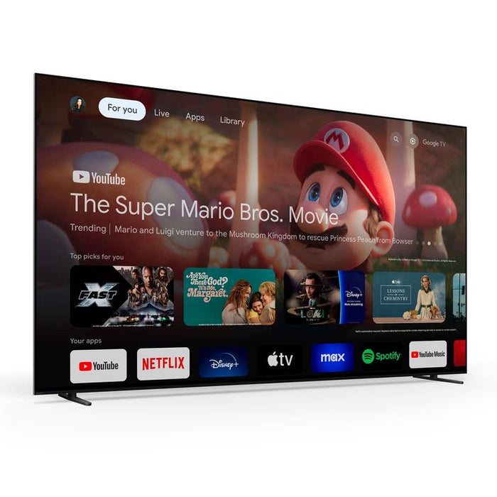 Sony BRAVIA8 K-65XR80 | Téléviseur 65" - OLED - 4K HDR - 120Hz - Série XR80 - Google TV | Sonxplus Victoriaville