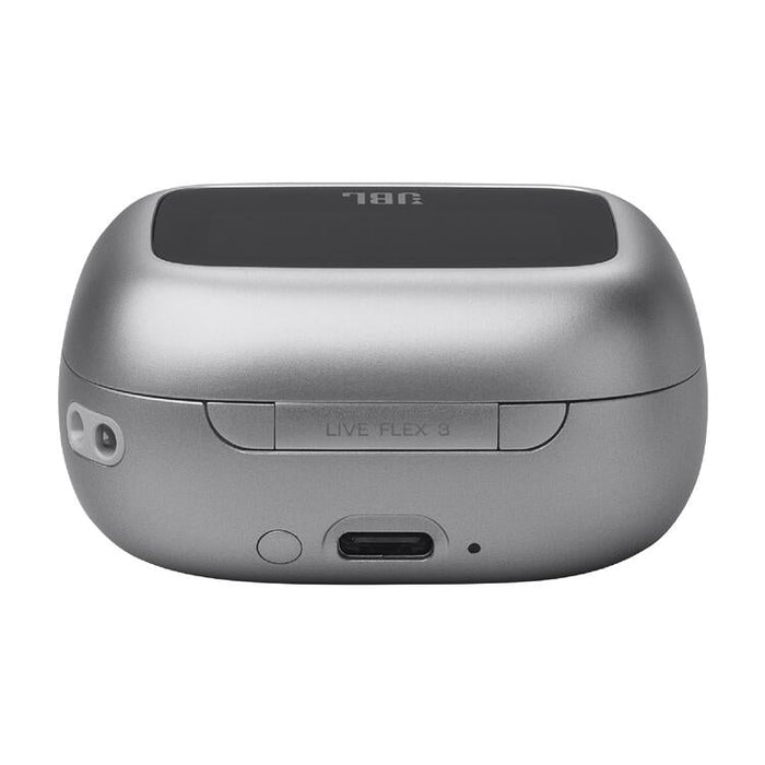 JBL Live Flex 3 | In-ear headphones - Wireless - Noise reduction - 1.45" touch screen - Silver | SONXPLUS Victoriaville