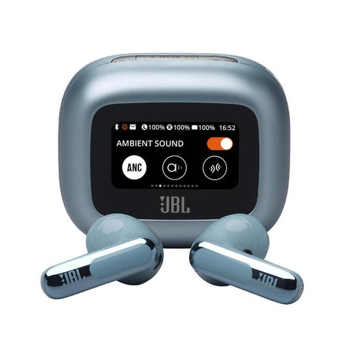 JBL Live Flex 3 | In-ear headphones - Wireless - Noise reduction - 1.45" touch screen - Blue | SONXPLUS Victoriaville