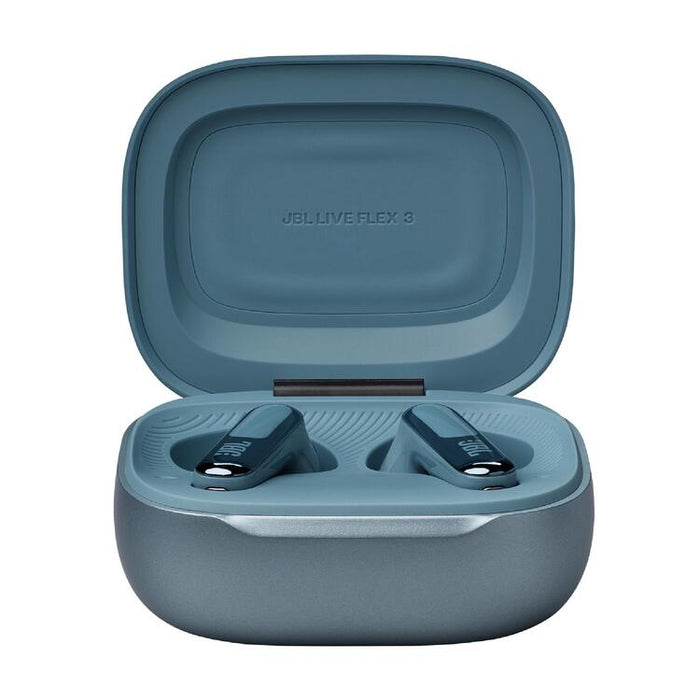 JBL Live Flex 3 | In-ear headphones - Wireless - Noise reduction - 1.45" touch screen - Blue | SONXPLUS Victoriaville