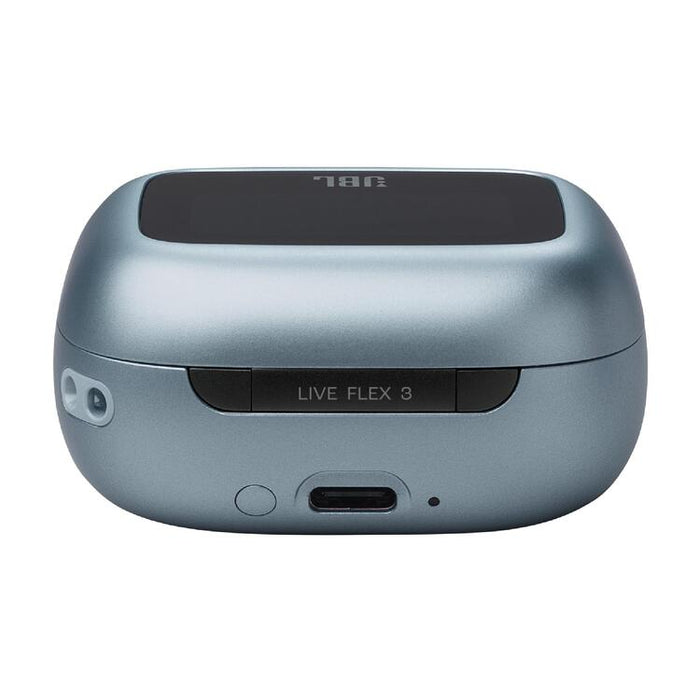 JBL Live Flex 3 | In-ear headphones - Wireless - Noise reduction - 1.45" touch screen - Blue | SONXPLUS Victoriaville