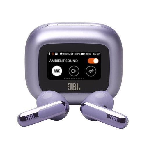 JBL Live Flex 3 | In-ear headphones - Wireless - Noise reduction - 1.45" touch screen - Mauve | SONXPLUS Victoriaville