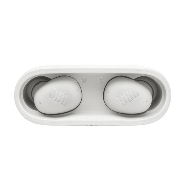 JBL Vibe Buds 2 | In-Ear Headphones - Wireless - Bluetooth - Smart Ambient Technology - White | SONXPLUS Victoriaville