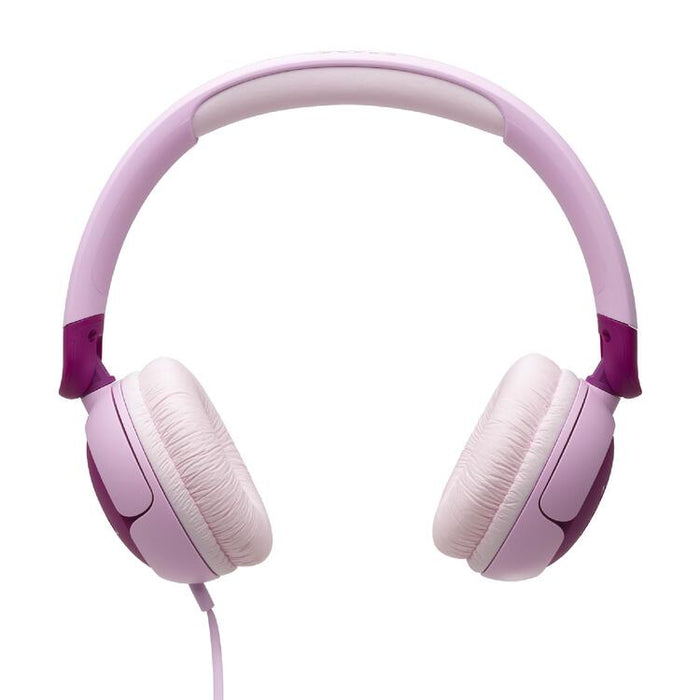 JBL JR320 | Wired circum-aural headphones for kids - JBL Safe Sound - Microphone - Mauve | SONXPLUS Victoriaville