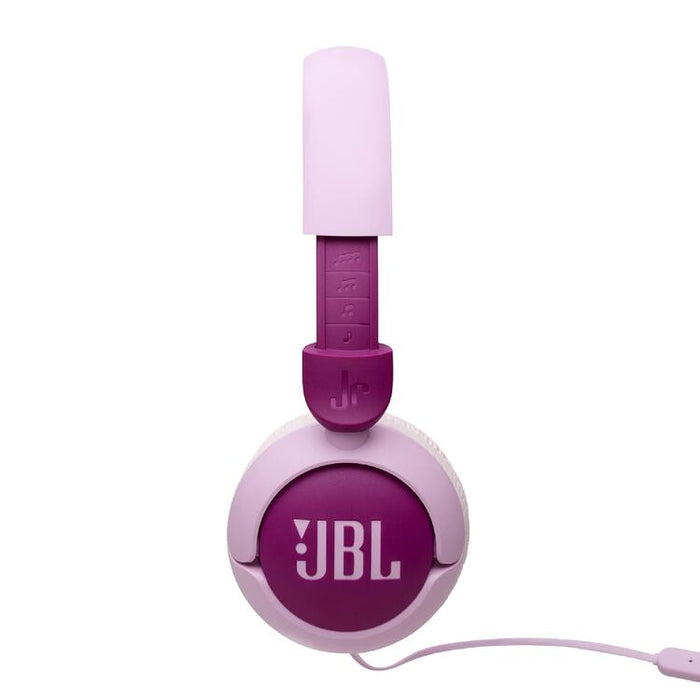 JBL JR320 | Wired circum-aural headphones for kids - JBL Safe Sound - Microphone - Mauve | SONXPLUS Victoriaville